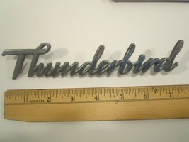 Original Vintage Metal Car Emblem Ford Thunderbird [Y64D1] - £21.76 GBP
