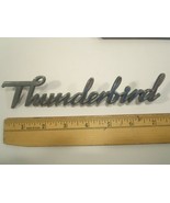 Original Vintage METAL Car Emblem Ford THUNDERBIRD [Y64D1] - £21.81 GBP