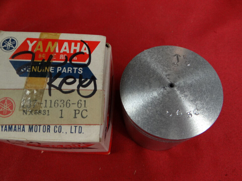 Yamaha Piston, 1st OS, 1964-66 YA6 Santa Barbara, 137-11636-61, 372-1163... - $21.95