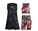 Adidas Melbourn Dress Women&#39;s Tennis Bra Dress Top Inner Pants Asian Fit... - $98.91