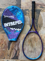 Spalding Intrepid Tennis Racquet 4 3/8 - Blue, Purple - $11.25