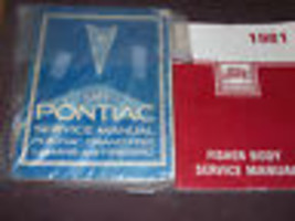 1981 Pontiac Firebird Trans Am Grand Prix Service Shop Repair Manual Set W Body  - £95.86 GBP