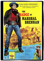 The Badge of Marshal Brennan 1957 DVD Jim Davis, Lee Van Cleef, Arleen Whelan - £9.30 GBP
