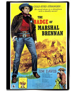 The Badge of Marshal Brennan 1957 DVD Jim Davis, Lee Van Cleef, Arleen W... - £9.30 GBP