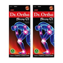 Dr.Ortho Ayurvedic Oil 120ml For Joints Pain, Knee Pain, Neck Pain Pack ... - $54.02