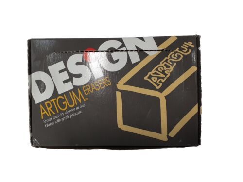 Primary image for 21 Vintage Faber Castell Design Art Gum NOS Artist Erasers USA 73028 Display Box