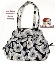 Vera Bradley Sweet Pleat Tote Camelia Shoulder Bag / Purse / Pocketbook ... - £8.67 GBP