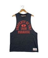 Under Armour Project Rock Tank Top Mens L Gray Property of the Iron Para... - $557.61 MXN