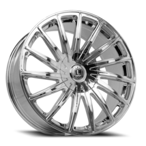 LUX40V 20X85 5114.3/108 +35 73.1 Chrome - $413.60