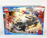 New! Lego Marvel Spiderman &amp; Ghost Rider vs Carnage Building Toy Set 76173 - $34.99