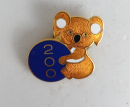 Cute Koala Bear 200 Bowling Award Lapel Hat Pin - £6.51 GBP
