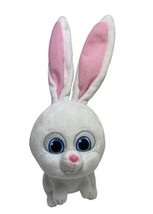 Ty Beanie Babies The Secret Life of Pets SNOWBALL White Bunny Rabbit Plush  - £6.33 GBP