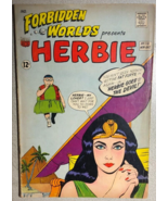 FORBIDDEN WORLDS #116 (1963) ACG Comics Herbie story Liz Taylor cover FINE- - $68.32 CAD