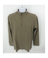Gap Men&#39;s Half Zip Pullover Brown Sweater Small NWT - £17.11 GBP