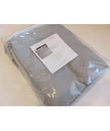 SFERRA Queen Linea Casa Grey Matelasse 3P Floral Coverlet Bedspread Sham... - $300.32 CAD