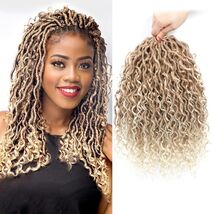 Goddess Locs Crochet Hair 12 Inch 8 Packs River Faux Locs 27/613# Size 12in - $178.78 MXN Goddess Locs Crochet Hair 12 Inch 8 Packs River Faux Locs 27/613# Size 12in - $178.78 MXN
