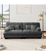 Cloud Couch 2 Seater Sofa for Living Room, Chenille 2 - Seat sofa with 2... - $1,467.00