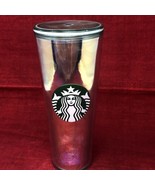 9&quot; Tall Starbucks Tumbler Mermaid 24oz Iridescent Siren Scales Venti Cof... - £12.56 GBP