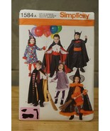 1584A Simplicity Child Costume Sewing Pattern Harry Potter Witch Cat Clo... - £11.67 GBP