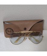 VTG 60s Ray Ban B&amp;L Aviator Frame Only Goldtone Outdoorsman Sunglasses 6... - $300.99 CAD