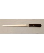 VINTAGE KUTMASTER Stainless Steel Bread Knife with Wooden Handle - £11.00 GBP