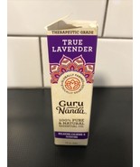 GuruNanda Lavender 100% Pure And Natural Essential Oil 0.5 oz. - £9.43 GBP
