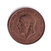 1935 British One Penny UK Circulated Great Britain England - $111.47 MXN