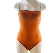 LA BLANCA by Rod Beattie Swimsuit Ribbed Scoop 1 Piece Womens Size 8 NEW $88 - £21.08 GBP