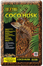 Exo Terra Coco Husk Coconut Fiber Bedding for Reptile Terrariums 7.2 qua... - $28.83