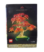 LEGO Botanicals Japanese Maple Tree Set 10348 474 Pieces Shelfwear On Box - $89.09