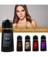 Nova Hair Dyeing Hair Care Shampoo Natural Fast White Dye Color Dyes Men... - $23.07 CAD+