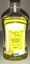 Bath &amp; Beauty Antib Lemon Scent Liquid Hand Soap 1 Ea 16.9 fl.oz-SHIP24H - $5.24