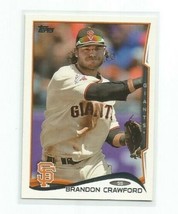 Brandon Crawford (San Francisco Giants) 2014 Topps Card #119 - £2.36 GBP