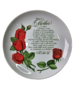 Mother&#39;s Day Mother&#39;s Love Plate Helen Steiner Rice of the Keepsake Coll... - $19.99