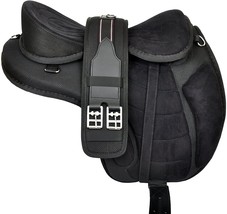 ANTIQUESADDLE New Treeless Freemax Synthetic Horse Saddle Size: (12&quot; - 18&quot;) Inch - £113.36 GBP+