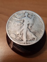 ½ Half Dollar Walking Liberty Silver Coin 1943 S San Francisco Mint 50C KM#142 - £12.83 GBP
