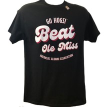 University of Arkansas Beat Ole Miss Men&#39;s Unisex Black Graphic T-shirt ... - £11.82 GBP