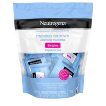 Neutrogena Fragrance-Free Makeup Remover Cleansing Towelette Singles, Individual - £18.38 GBP