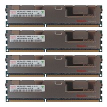 32GB Kit 4x 8GB Dell PowerEdge R910 R915 C1100 C8220 M710hd T710 Mémoire RAM - £45.75 GBP