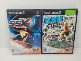 SSX PS2 Bundle 1 and On Tour (Sony Playstation 2) Both Tested/Working! Complete - £19.35 GBP