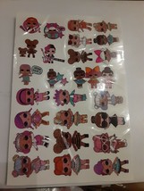 LOL Surprise Doll Party Favors 25 Tattoo Sheets 8 Sheets Included New In... - $9.90