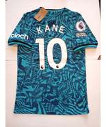 Harry Kane Tottenham Hotspur EPL Match Slim Blue Third Soccer Jersey 202... - $90.00