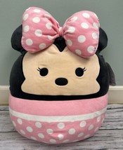 Squishmallows Official Kellytoy Plush 14&quot; Minnie Mouse Disney Ultrasoft NWT - £21.02 GBP