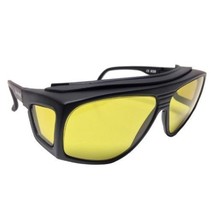 NoIR Large Fitover Yellow Lens Glasses – Night Blindness, Contrast, Sports - $39.55