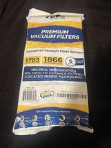 Veva Advanced Filters Premium Vacuum Filters 1785 Series Bissell 1866 New 6 Pack - £8.18 GBP