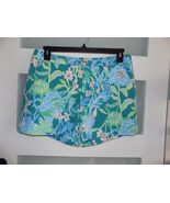 Lilly Pulitzer Callahan Mid-Rise Multi Hot On the Vine Shorts Size 12 Wo... - $88.00