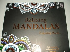 Relaxing Mandalas Coloring Book (PB, 2018) Brand New, Adult Coloring Book - £9.48 GBP