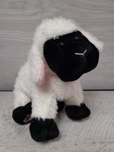Ganz Webkinz Sheep Plush Stuffed Animal Pink Ears White No Code - £3.92 GBP