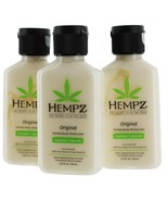 2 pK Hempz Original  Herbal Body all day Moisturizer 2.25 fl oz - $388.64 MXN
