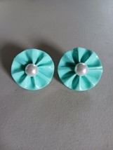 Vintage 90s  peirced earrings new never used old stock - £15.95 GBP